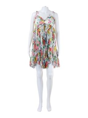 Zimmermann Multicolor Floral Silk Sundress